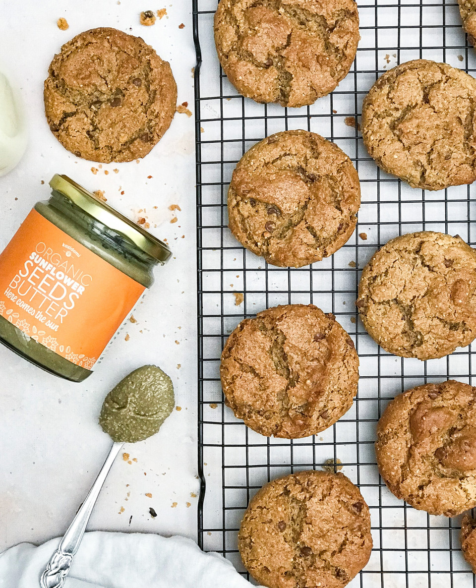 Cookies à la purée de graines de tournesol